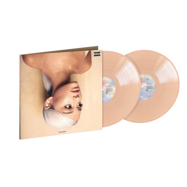 sweetener 2lp (peach colored opaque)