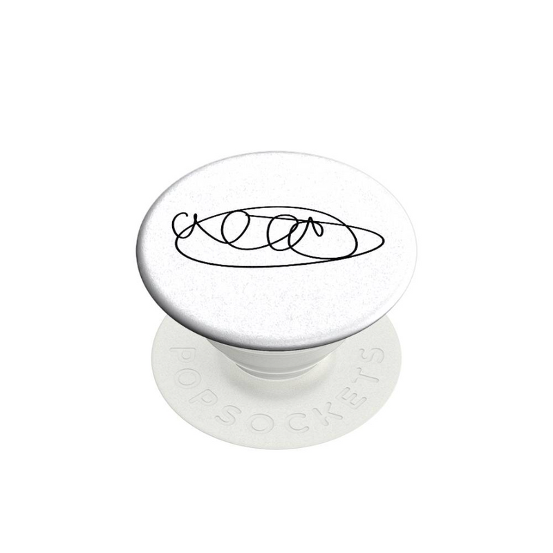 Alec PopSockets® PopGrip - White (PRE-ORDER)