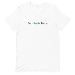 Tech Apple News Tee - White