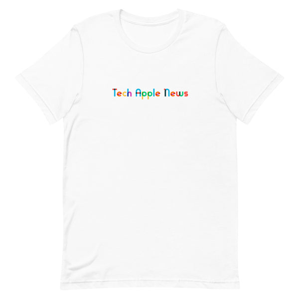 Tech Apple News Tee - White