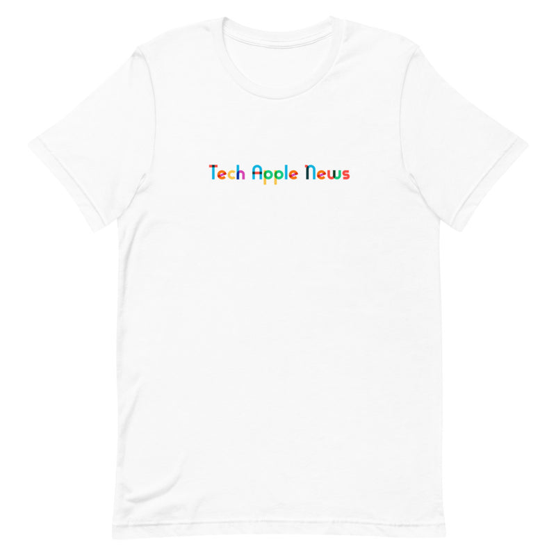 Tech Apple News Tee - White